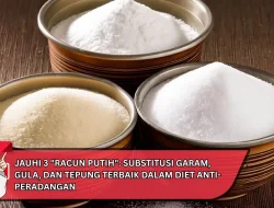 Jauhi 3 “Racun Putih”: Substitusi Garam, Gula, dan Tepung Terbaik dalam Diet Anti-Peradangan