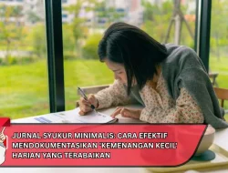 Jurnal Syukur Minimalis: Cara Efektif Mendokumentasikan ‘Kemenangan Kecil’ Harian yang Terabaikan