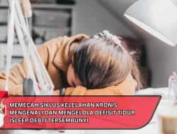 Memecah Siklus Kelelahan Kronis Mengenali dan Mengelola Defisit Tidur (Sleep Debt) Tersembunyi