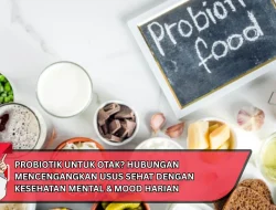 Probiotik untuk Otak? Hubungan Mencengangkan Usus Sehat dengan Kesehatan Mental & Mood Harian