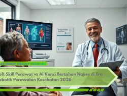 Soft Skill Perawat vs AI Kunci Bertahan Nakes di Era Robotik Perawatan Kesehatan 2026