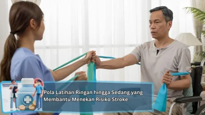 Pola Latihan Ringan hingga Sedang yang Membantu Menekan Risiko Stroke