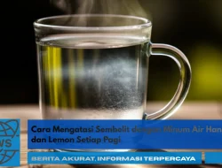 Cara Mengatasi Sembelit dengan Minum Air Hangat dan Lemon Setiap Pagi