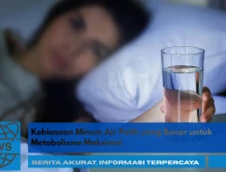 Kebiasaan Minum Air Putih yang Benar untuk Metabolisme Maksimal