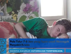 Pola Tidur 7-8 Jam yang Tepat untuk Mencegah Penyakit Kronis