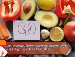 Pola Konsumsi Makanan Sehat bagi Penderita Gagal Ginjal Ringan agar Kondisi Tetap Stabil