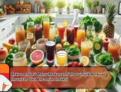 Rekomendasi Menu Makanan Sehat untuk Perkuat Imunitas dari Ancaman Infeksi