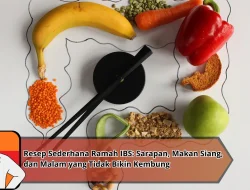 Resep Sederhana Ramah IBS: Sarapan, Makan Siang, dan Malam yang Tidak Bikin Kembung
