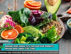Makanan Sehat Harian 2026 yang Diam Diam Membantu Menjaga Berat Badan Tetap Stabil