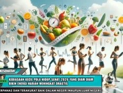 Kebiasaan Kecil Pola Hidup Sehat 2026 yang Diam Diam Bikin Energi Harian Meningkat Drastis