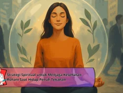 Strategi Spiritual untuk Menjaga Kesehatan Rohani Saat Hidup Penuh Tekanan