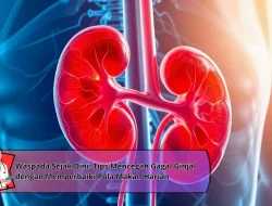 Waspada Sejak Dini: Tips Mencegah Gagal Ginjal dengan Memperbaiki Pola Makan Harian