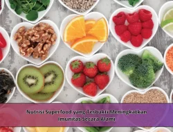 Nutrisi Superfood yang Terbukti Meningkatkan Imunitas Secara Alami