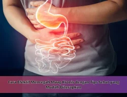 Cara Efektif Mencegah Maag Kronis dengan Tips Sehat yang Mudah Diterapkan