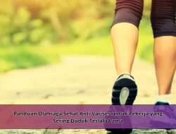 Panduan Olahraga Sehat Anti Varises untuk Pekerja yang Sering Duduk Terlalu Lama