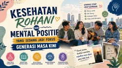 Kesehatan Rohani dan Mental Positif yang Sedang Jadi Fokus Generasi Masa Kini