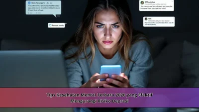 Tips Kesehatan Mental Terbaru 2026 yang Efektif Mengurangi Risiko Depresi