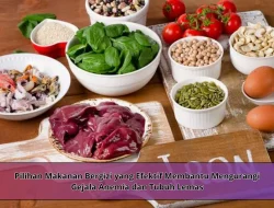 Pilihan Makanan Bergizi yang Efektif Membantu Mengurangi Gejala Anemia dan Tubuh Lemas