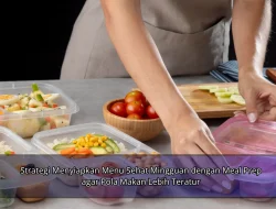 Strategi Menyiapkan Menu Sehat Mingguan dengan Meal Prep agar Pola Makan Lebih Teratur