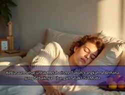 Kebiasaan Sehat untuk Metabolisme Tubuh, Langkah Sederhana yang Sebaiknya Dibangun Sejak Usia Muda