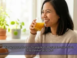 Tips Kesehatan Terbaru: Strategi Alami Menjaga Imunitas Tubuh Tetap Optimal Setiap Hari