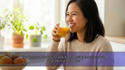 Tips Kesehatan Terbaru: Strategi Alami Menjaga Imunitas Tubuh Tetap Optimal Setiap Hari