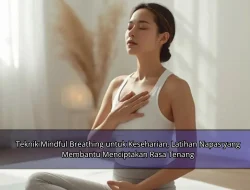 Teknik Mindful Breathing untuk Keseharian, Latihan Napas yang Membantu Menciptakan Rasa Tenang