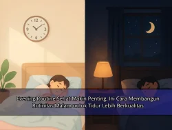 Evening Routine Sehat Makin Penting, Ini Cara Membangun Rutinitas Malam untuk Tidur Lebih Berkualitas