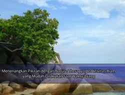 Menenangkan Pikiran dengan Nature Therapy, Ide Aktivitas Alam yang Mudah Dilakukan saat Waktu Luang