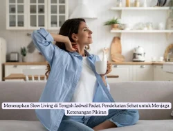 Menerapkan Slow Living di Tengah Jadwal Padat, Pendekatan Sehat untuk Menjaga Ketenangan Pikiran