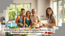 Healthy Lifestyle Reset Tanpa Perubahan Ekstrem, Atur Ulang Rutinitas agar Lebih Konsisten