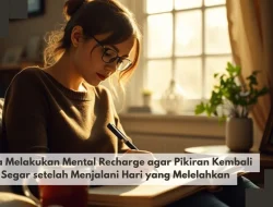 Cara Melakukan Mental Recharge agar Pikiran Kembali Segar setelah Menjalani Hari yang Melelahkan