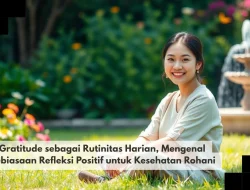 Gratitude sebagai Rutinitas Harian, Mengenal Kebiasaan Refleksi Positif untuk Kesehatan Rohani