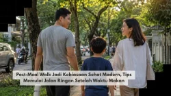 Post-Meal Walk Jadi Kebiasaan Sehat Modern, Tips Memulai Jalan Ringan Setelah Waktu Makan