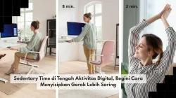 Sedentary Time di Tengah Aktivitas Digital, Begini Cara Menyisipkan Gerak Lebih Sering