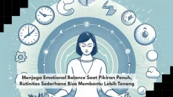 Menjaga Emotional Balance Saat Pikiran Penuh, Rutinitas Sederhana Bisa Membantu Lebih Tenang