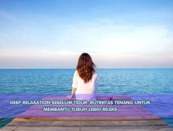Deep Relaxation Sebelum Tidur: Rutinitas Tenang untuk Membantu Tubuh Lebih Rileks