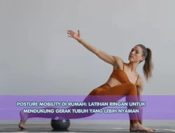 Posture Mobility di Rumah: Latihan Ringan untuk Mendukung Gerak Tubuh yang Lebih Nyaman