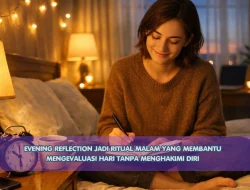 Evening Reflection Jadi Ritual Malam yang Membantu Mengevaluasi Hari Tanpa Menghakimi Diri