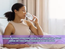 Rahasia Morning Hydration untuk Tubuh Lebih Segar, Waktu Minum Air yang Sering Diabaikan Banyak Orang