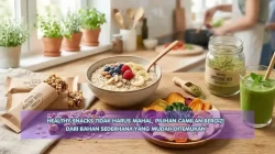 Healthy Snacks Tidak Harus Mahal, Pilihan Camilan Bergizi dari Bahan Sederhana yang Mudah Ditemukan