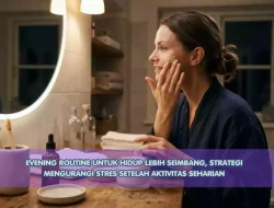Evening Routine untuk Hidup Lebih Seimbang, Strategi Mengurangi Stres Setelah Aktivitas Seharian