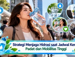 Strategi Menjaga Hidrasi saat Jadwal Kerja Padat dan Mobilitas Tinggi