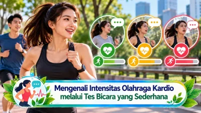Mengenali Intensitas Olahraga Kardio melalui Tes Bicara yang Sederhana