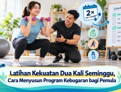 Latihan Kekuatan Dua Kali Seminggu, Cara Menyusun Program Kebugaran bagi Pemula