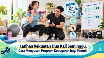 Latihan Kekuatan Dua Kali Seminggu, Cara Menyusun Program Kebugaran bagi Pemula