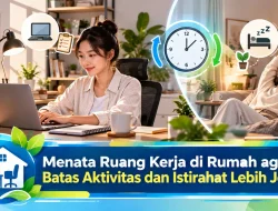 Menata Ruang Kerja di Rumah agar Batas Aktivitas dan Istirahat Lebih Jelas