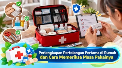 Perlengkapan Pertolongan Pertama di Rumah dan Cara Memeriksa Masa Pakainya