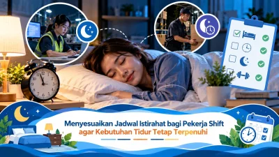 Menyesuaikan Jadwal Istirahat bagi Pekerja Shift agar Kebutuhan Tidur Tetap Terpenuhi