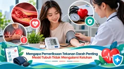 Mengapa Pemeriksaan Tekanan Darah Penting Meski Tubuh Tidak Mengalami Keluhan